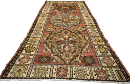 4 x 10 Vintage Turkish Oushak Rug 50256