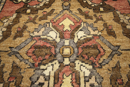4 x 10 Vintage Turkish Oushak Rug 50256