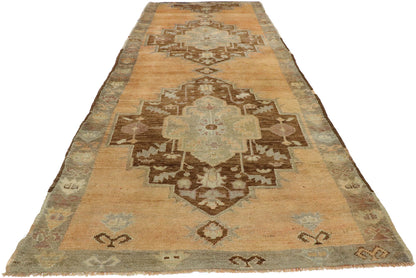 3 x 10 Vintage Turkish Oushak Runner 50260