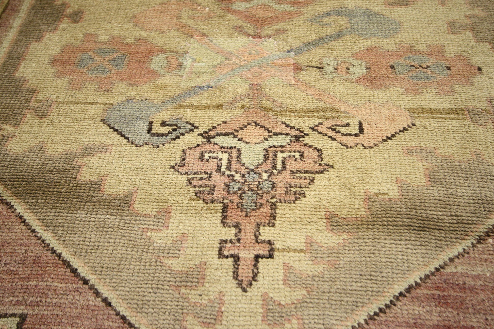 4 x 10 Vintage Oushak Rug 50267