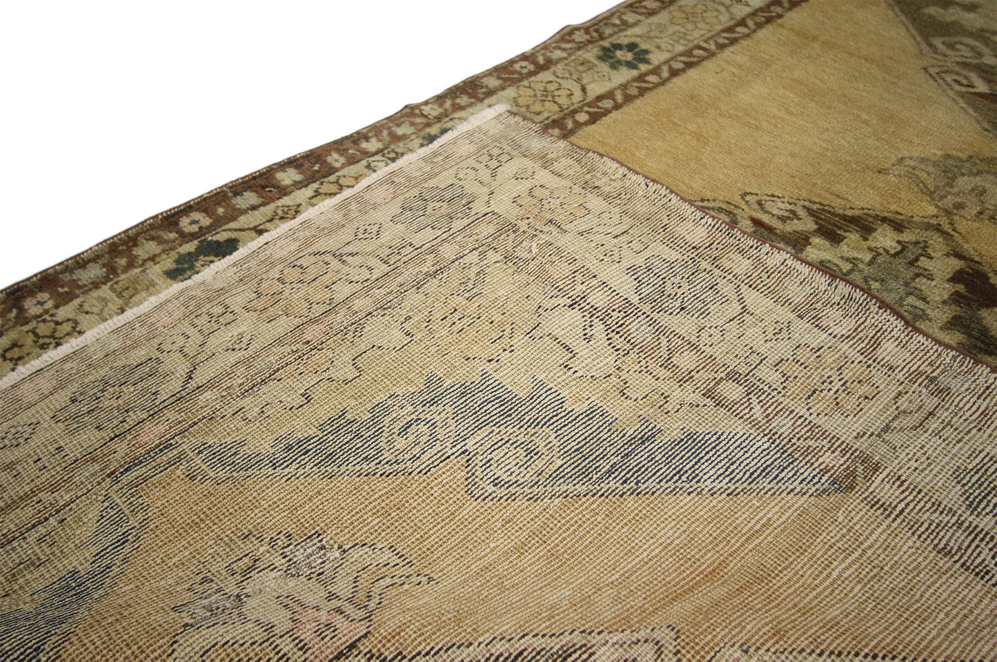 4 x 11 Vintage Oushak Rug 50279