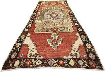 4 x 10 Antique Oushak Rug 50283