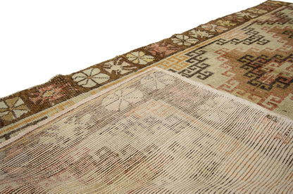 4 x 8 Antique Turkish Oushak Rug 50288