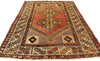 4 x 6 Vintage Turkish Oushak Rug 50289