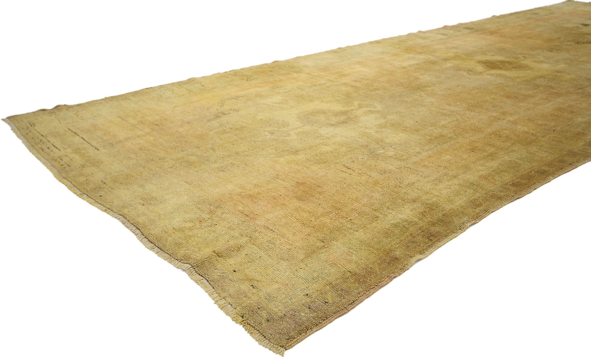 5 x 12 Vintage Turkish Oushak Rug 50296