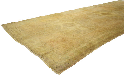 5 x 12 Vintage Turkish Oushak Rug 50296