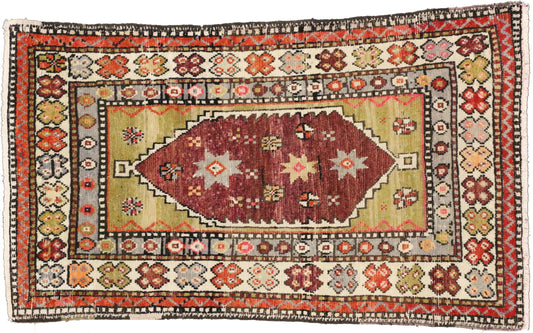 3 x 5 Antique Oushak Rug 50302