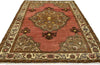4 x 6 Vintage Turkish Oushak Rug 50303
