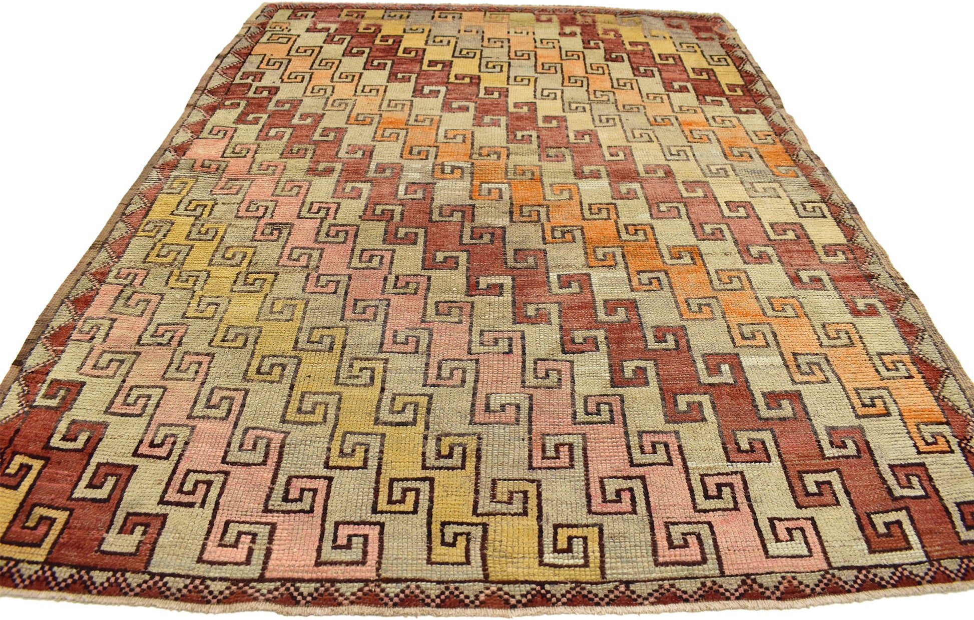 5 x 6 Antique Oushak Rug 50315