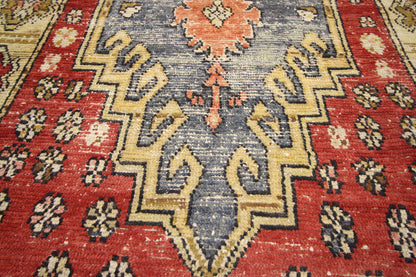 3 x 9 Antique Turkish Oushak Rug 50317