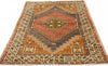 4 x 6 Vintage Turkish Oushak Rug 50339
