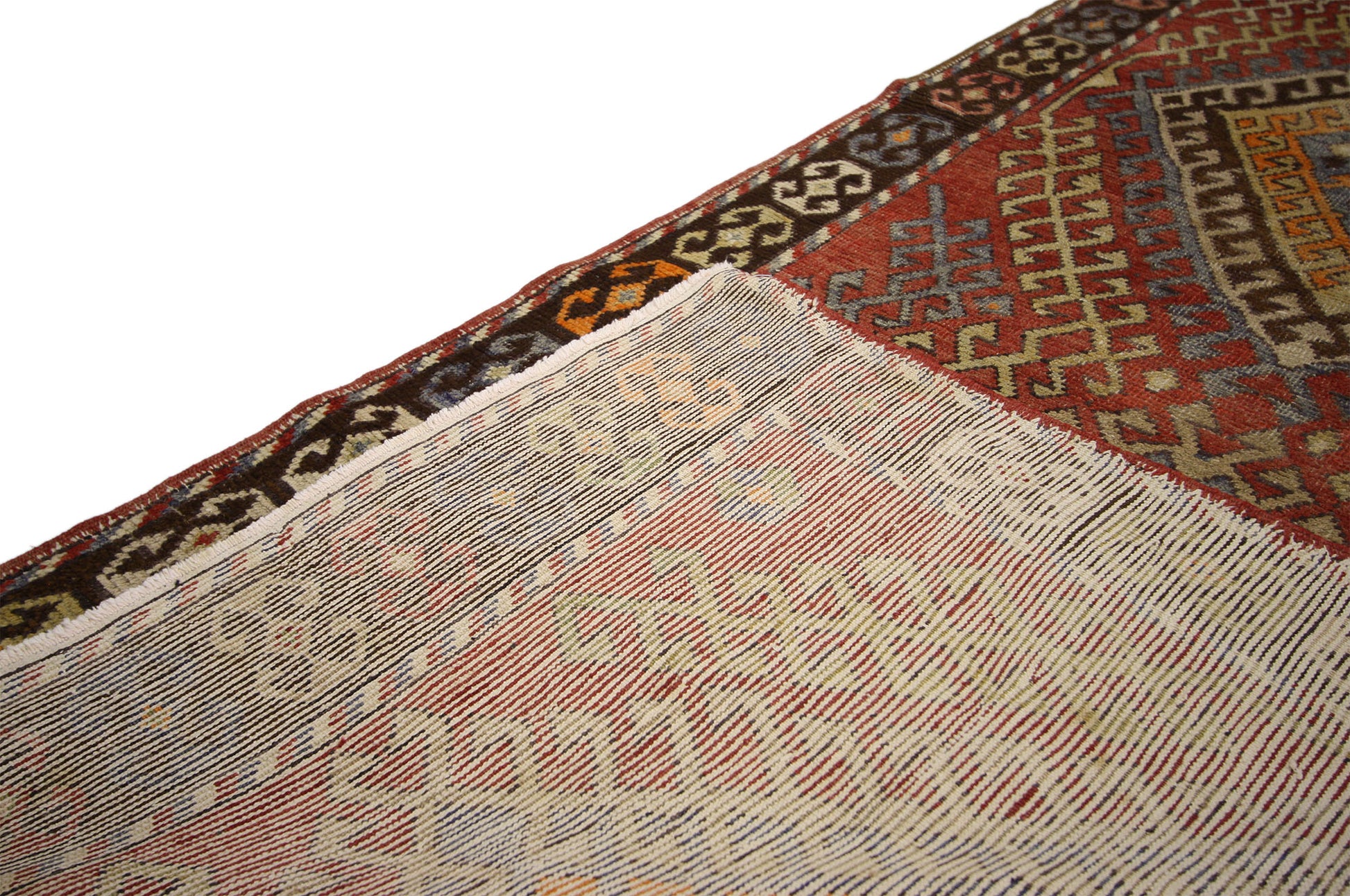 4 x 10 Antique Turkish Oushak Rug 50340