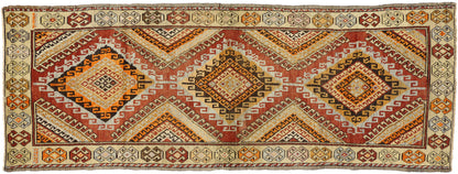 4 x 10 Antique Turkish Oushak Rug 50358