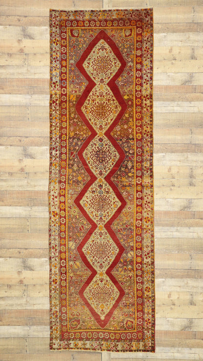 4 x 11 Antique Turkish Sivas Runner 50364
