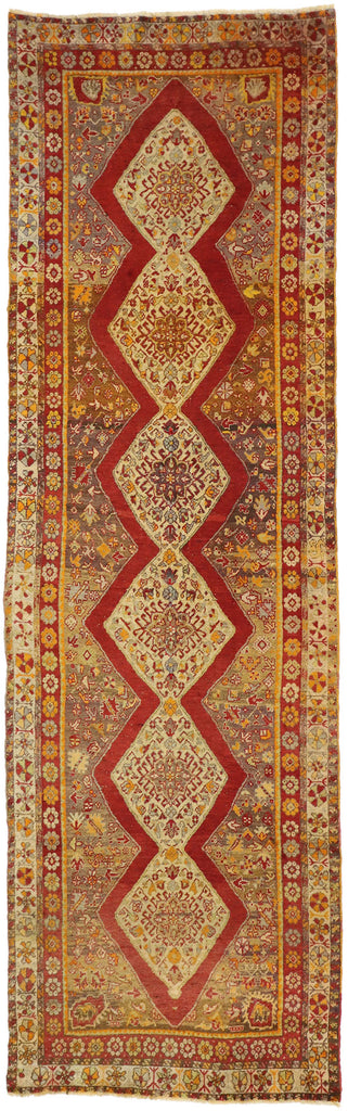 4 x 11 Antique Turkish Sivas Runner 50364