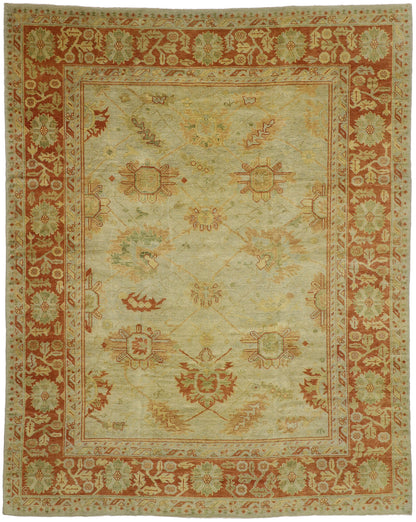 11 x 14 Turkish Oushak Rug 50368