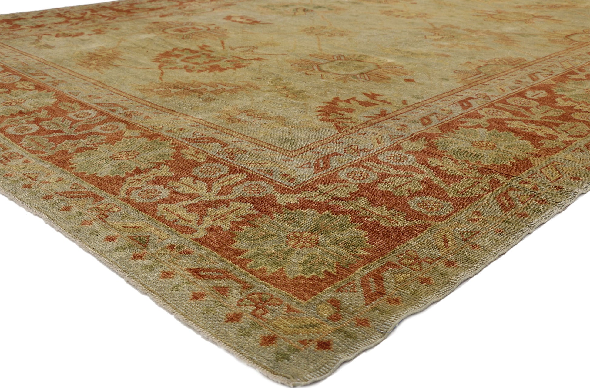 11 x 14 Turkish Oushak Rug 50368