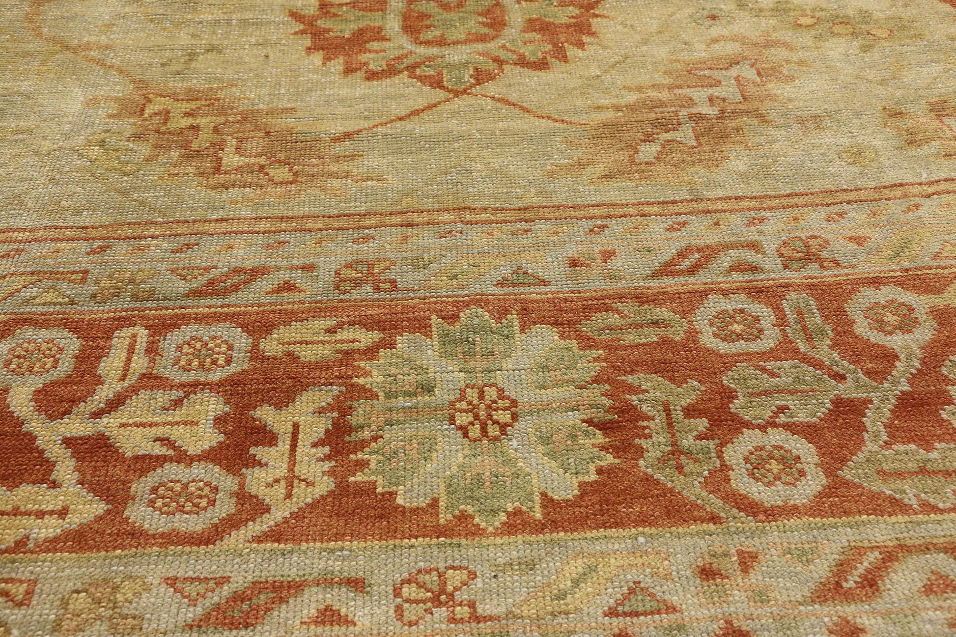 11 x 14 Turkish Oushak Rug 50368