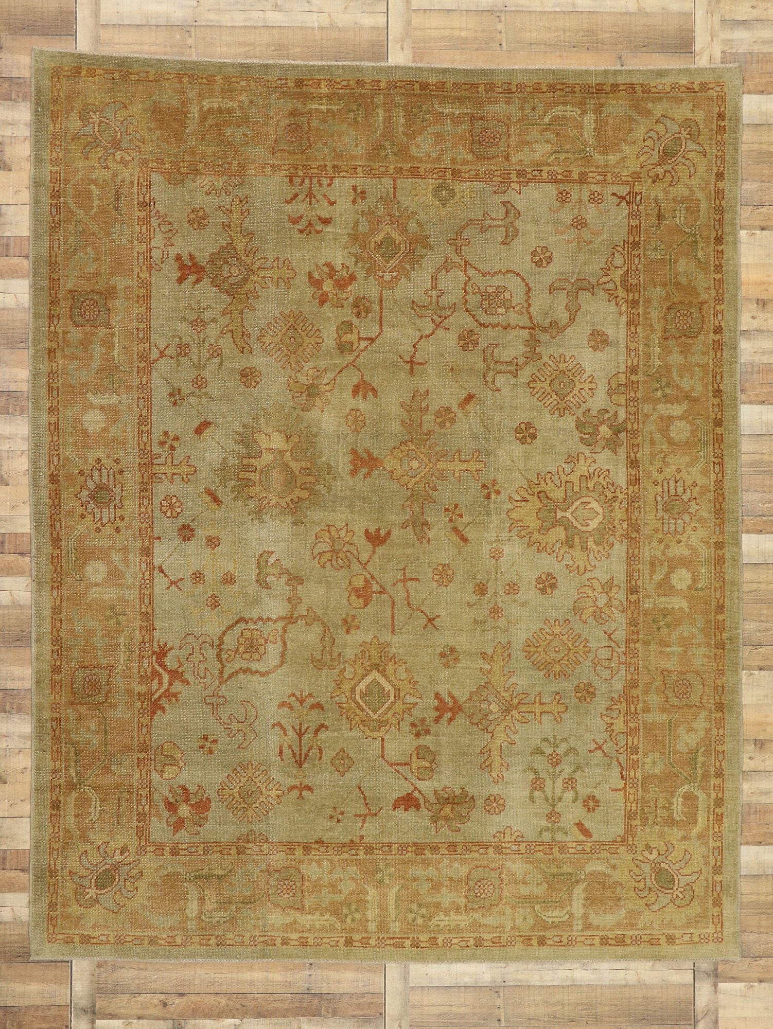 9 x 12 Turkish Oushak Rug 50369