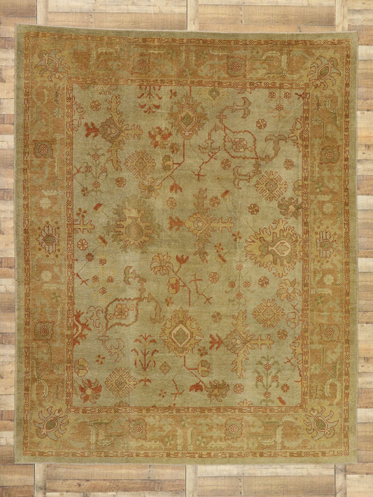9 x 12 Turkish Oushak Rug 50369