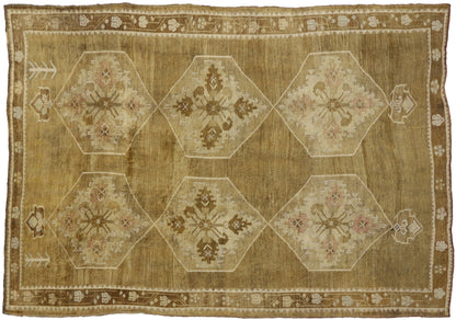 7 x 11 Antique Oushak Rug 50380