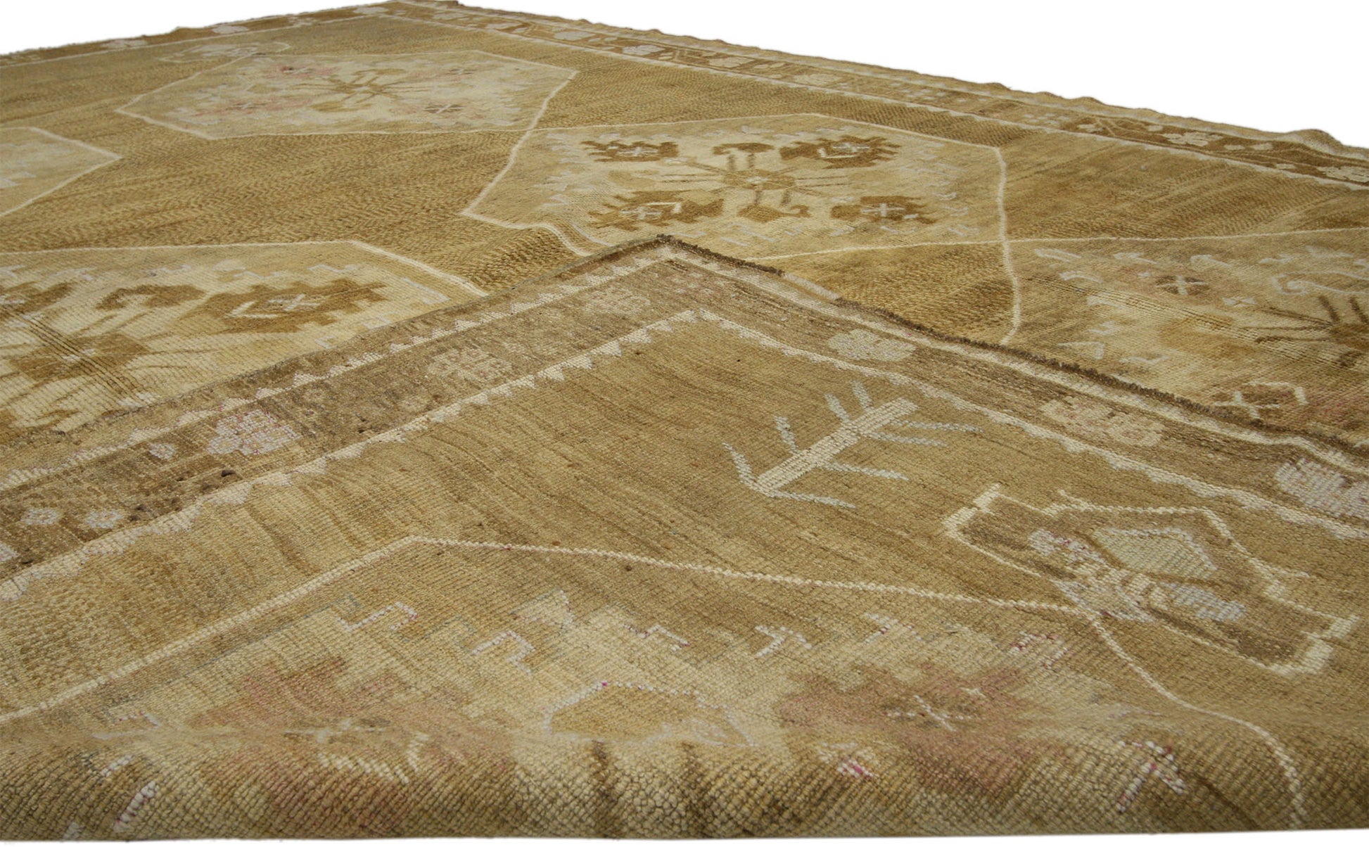 7 x 11 Antique Oushak Rug 50380
