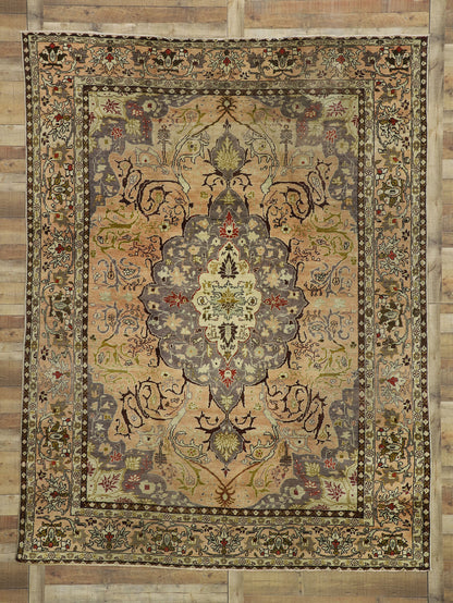 8 x 11 Antique Turkish Sivas Rug 50381