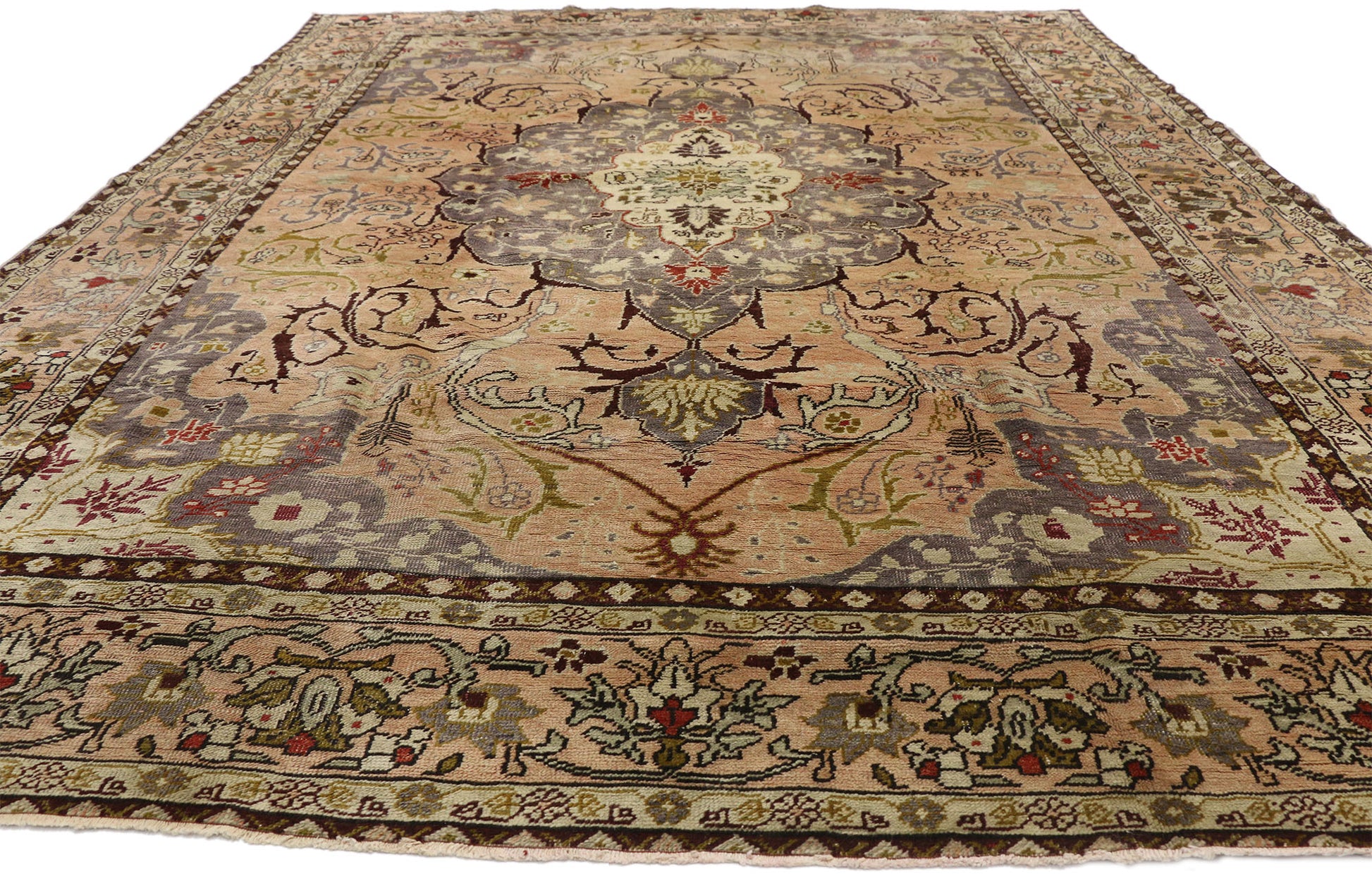 8 x 11 Antique Turkish Sivas Rug 50381