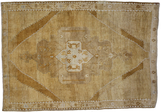 7 x 10 Vintage Turkish Kars Rug 50385