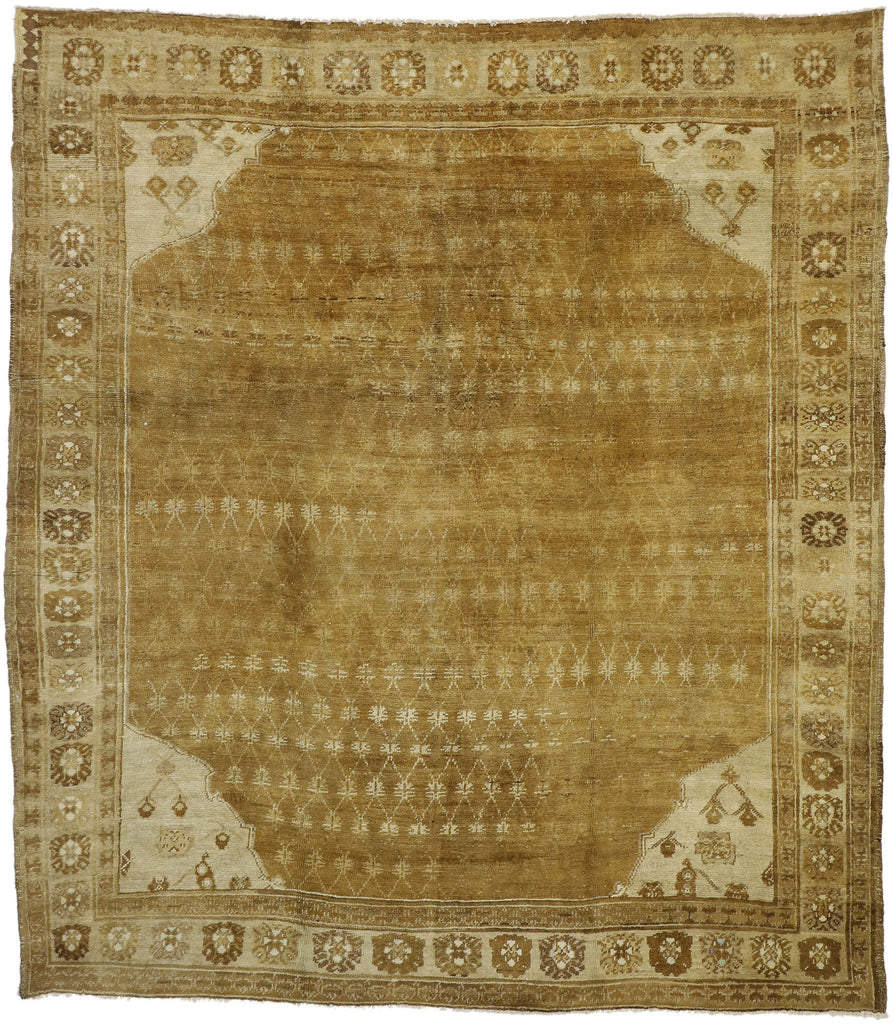 8 x 9 Antique Oushak Rug 50386