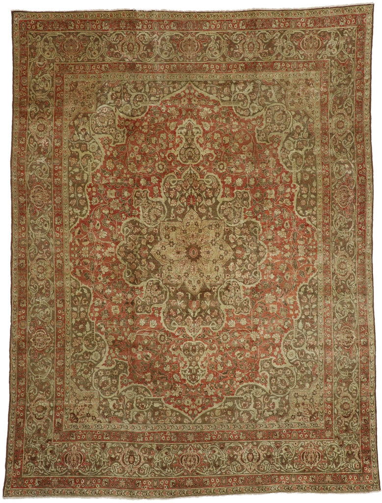 9 x 12 Haji Khalili Antique Persian Tabriz Rug 50392