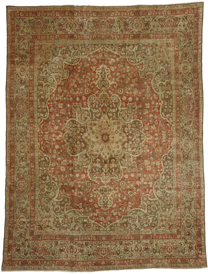 9 x 12 Haji Khalili Antique Persian Tabriz Rug 50392