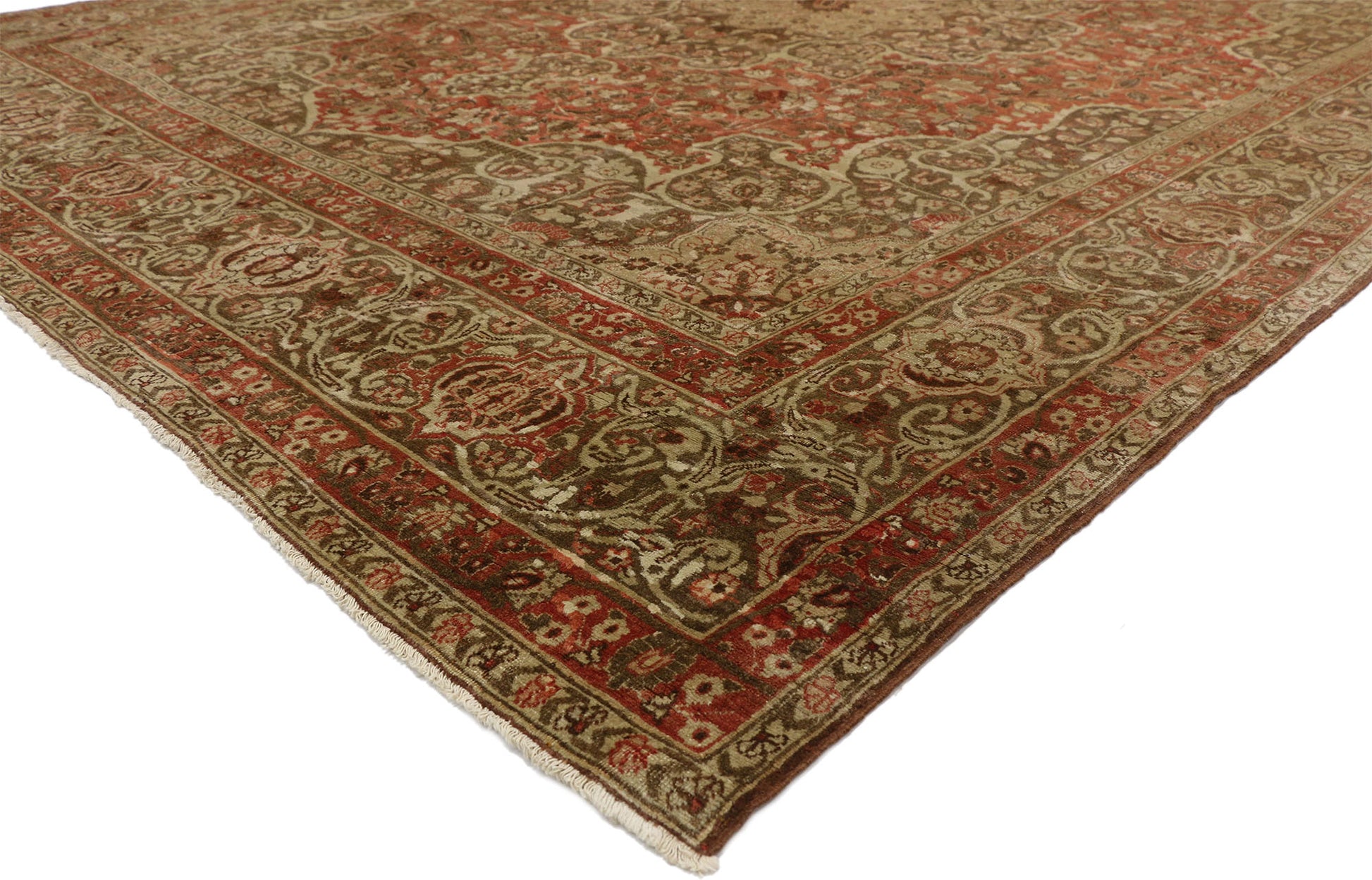 9 x 12 Haji Khalili Antique Persian Tabriz Rug 50392