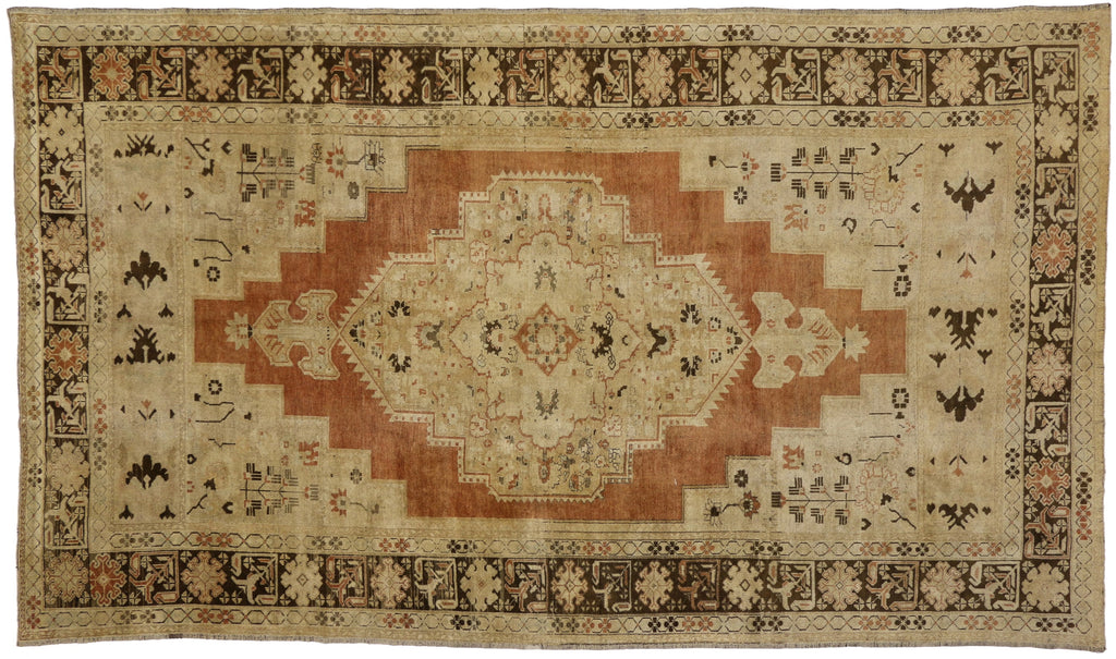 8 x 14 Antique Oushak Rug 50417