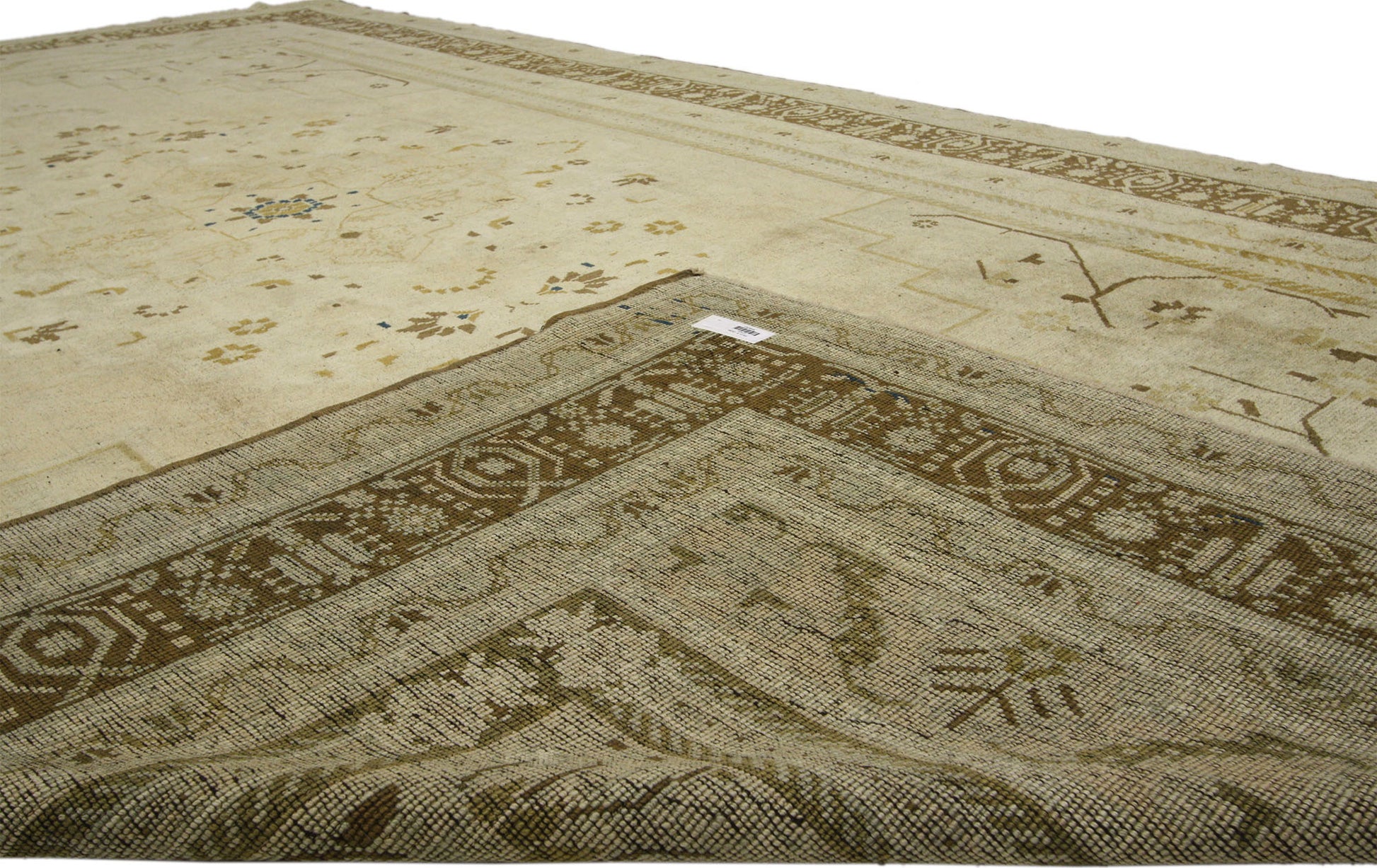 7 x 11 Antique Oushak Rug 50423