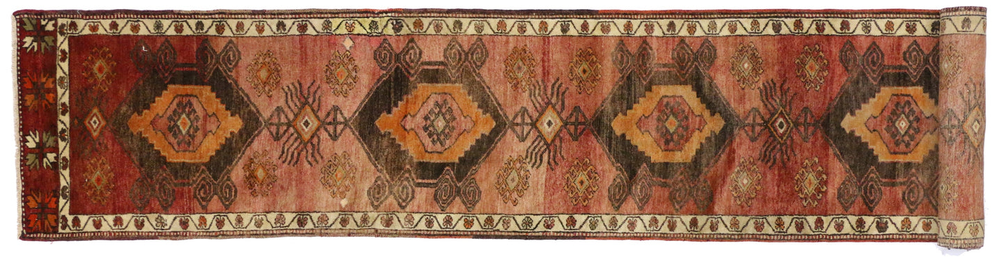 2 x 15 Vintage Turkish Oushak Rug 50441
