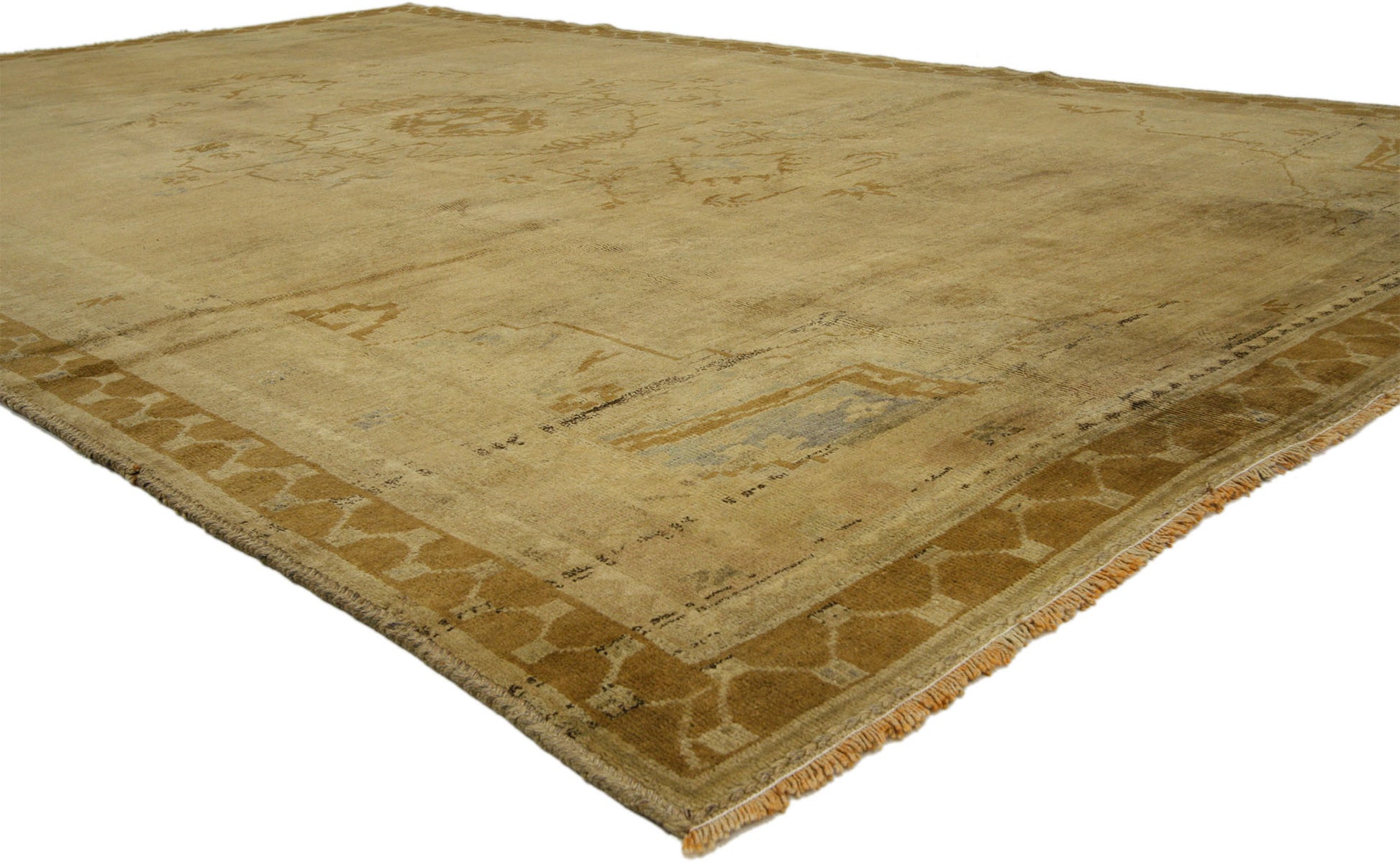 7 x 12 Vintage Oushak Rug 50454