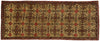 4 x 8 Antique Turkish Oushak Rug 50458