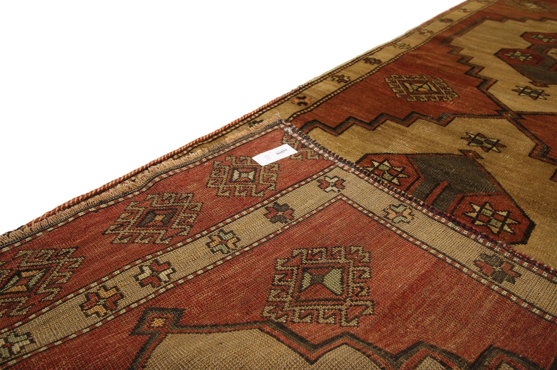 3 x 10 Vintage Oushak Runner 50459