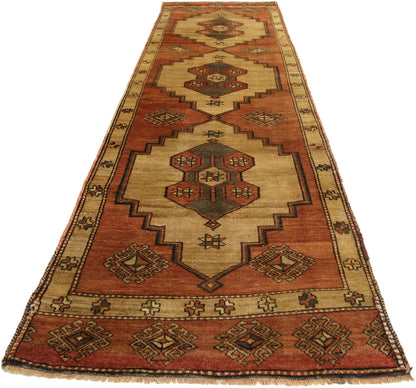 3 x 10 Vintage Oushak Runner 50459
