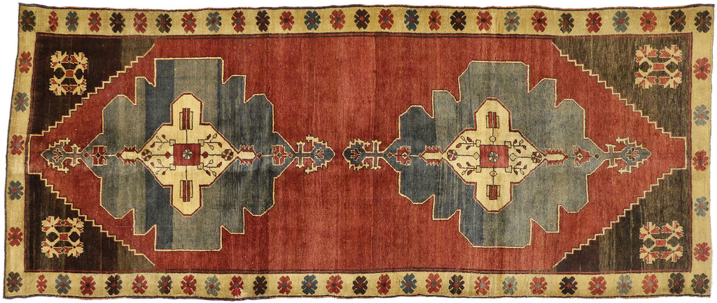 5 x 13 Vintage Oushak Rug 50460
