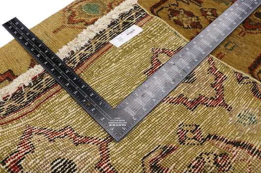 2 x 12 Vintage Turkish Oushak Rug 50464
