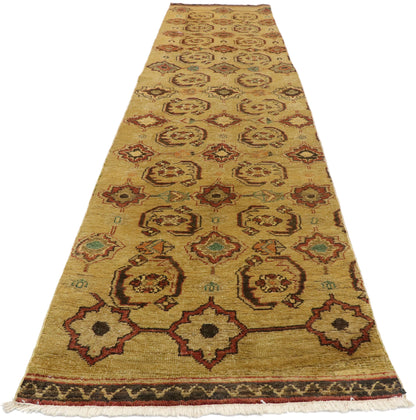 2 x 12 Vintage Turkish Oushak Rug 50464