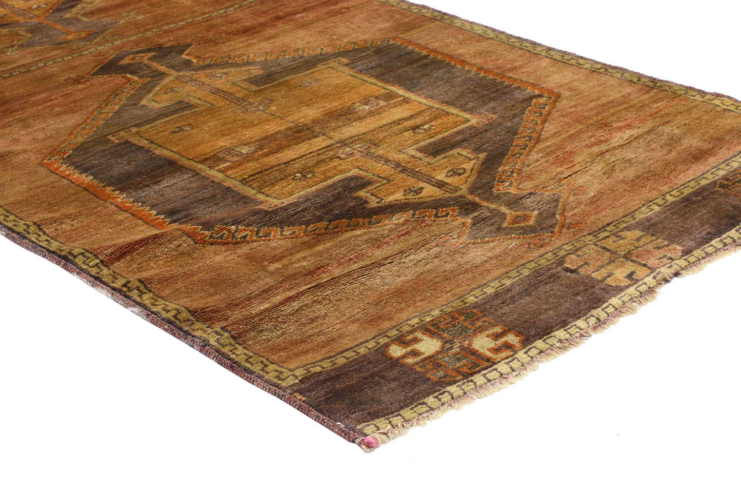 3 x 14 Vintage Oushak Rug 50467