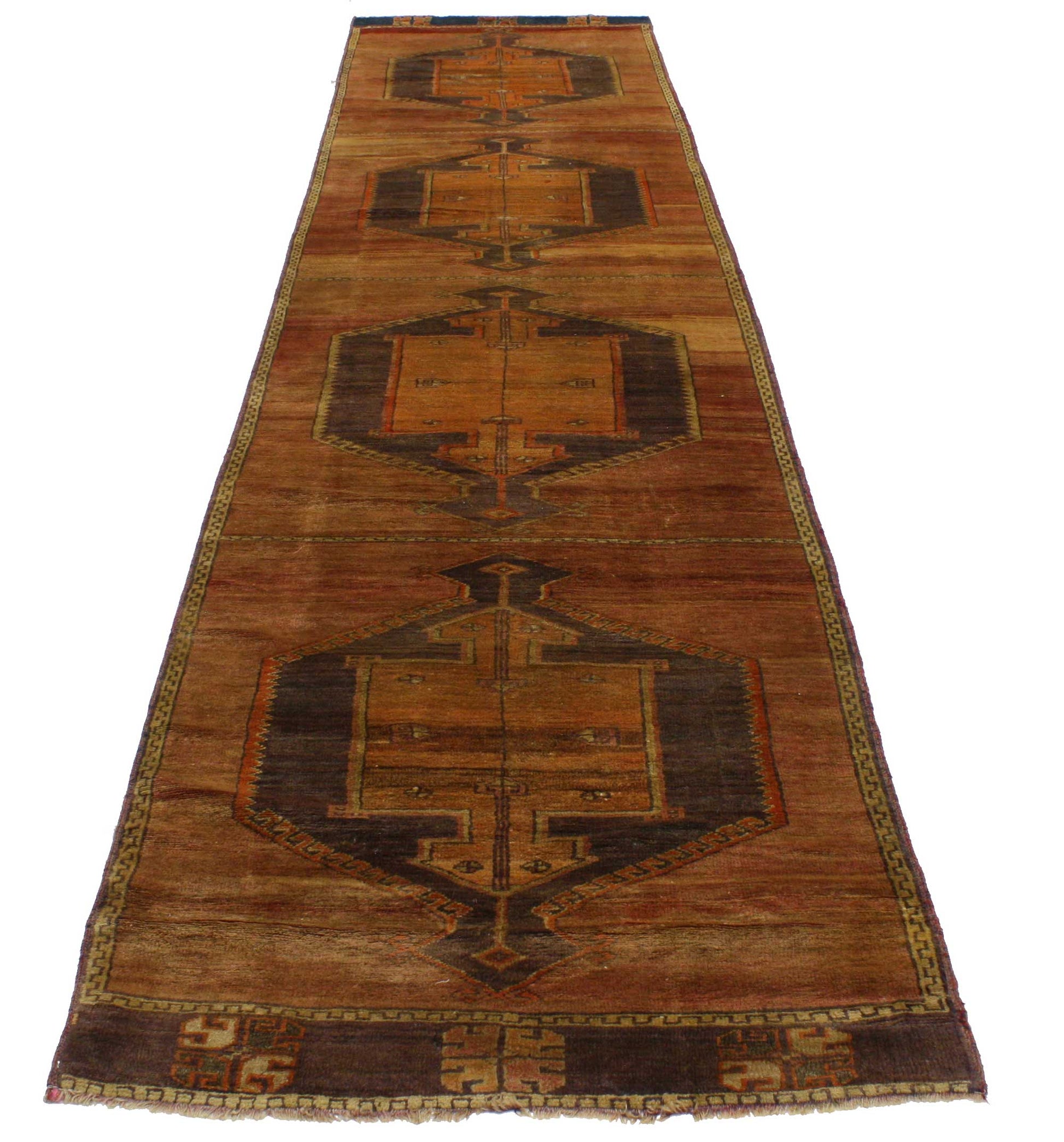 3 x 14 Vintage Oushak Rug 50467