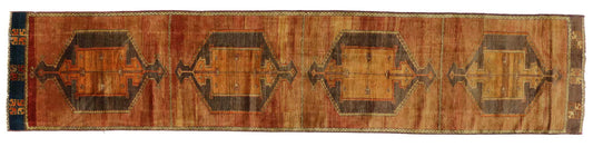 3 x 14 Vintage Oushak Rug 50467