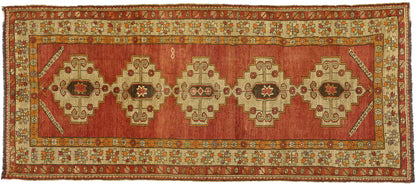 5 x 12 Vintage Turkish Oushak Rug 50468