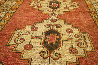 5 x 12 Vintage Turkish Oushak Rug 50468