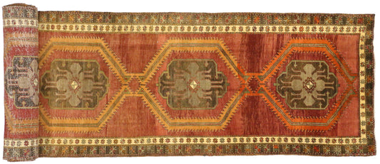 4 x 30 Antique Oushak Rug 50472