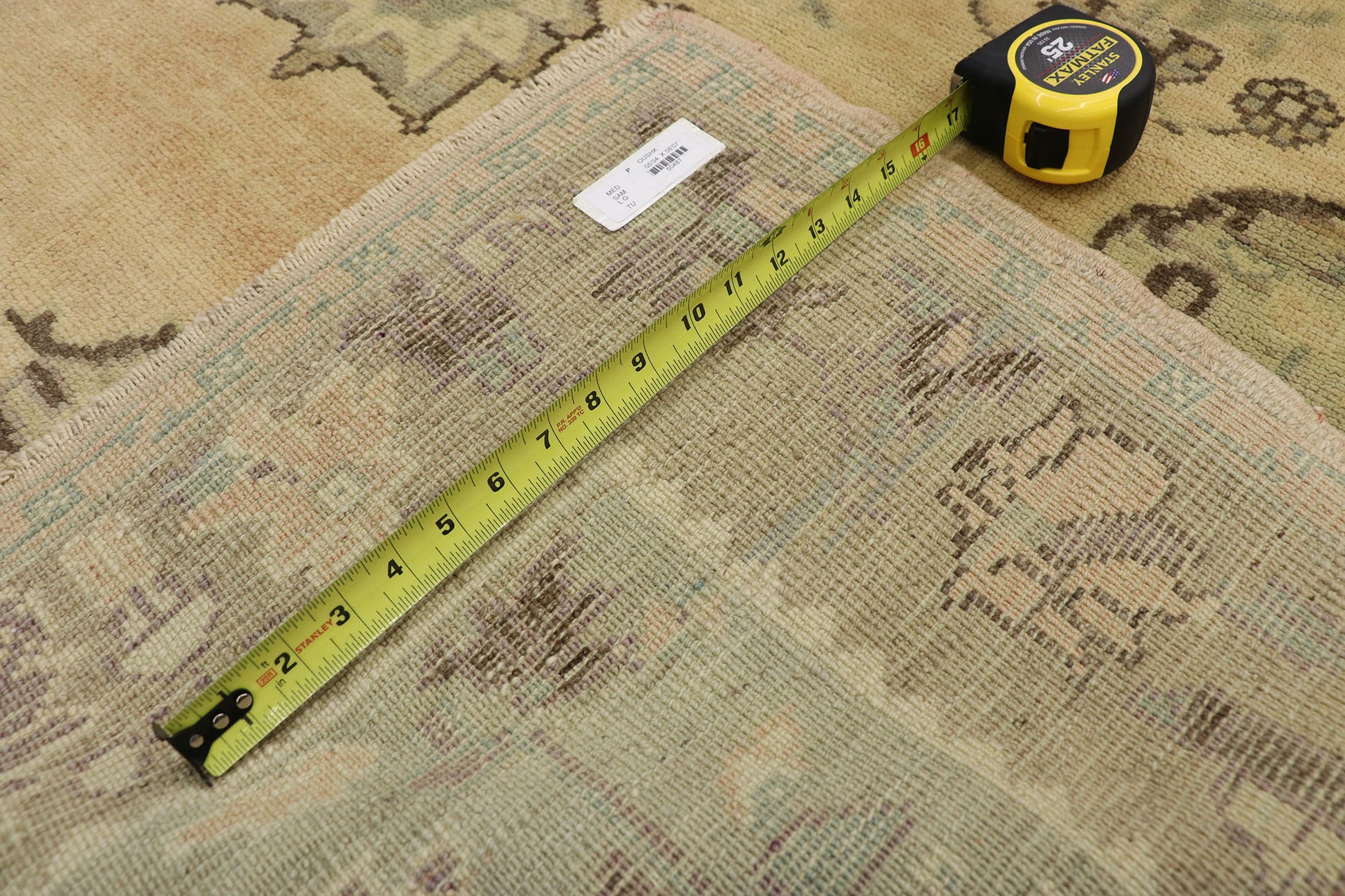 5 x 9 Vintage Turkish Oushak Rug 50487